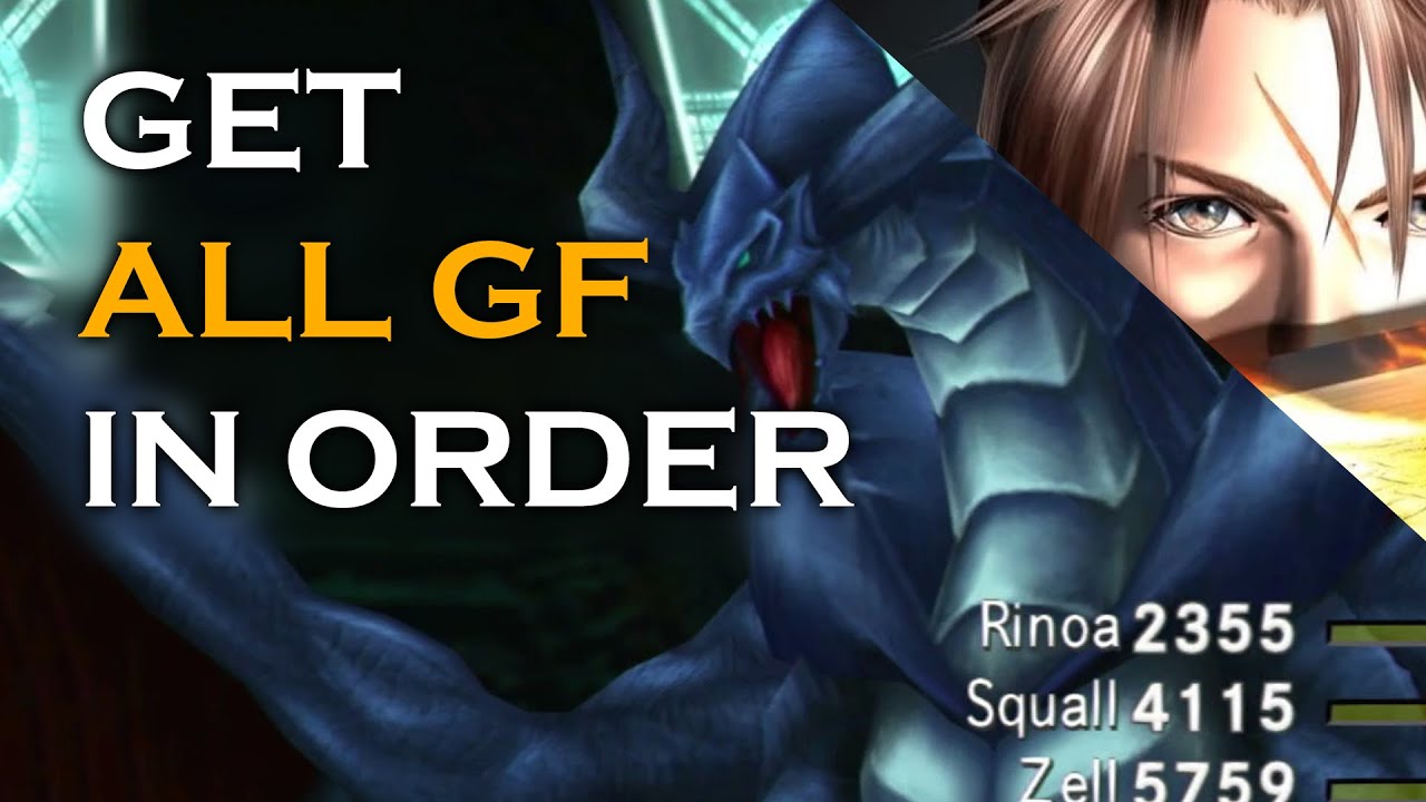 How to get All GF in Order in Final Fantasy 8