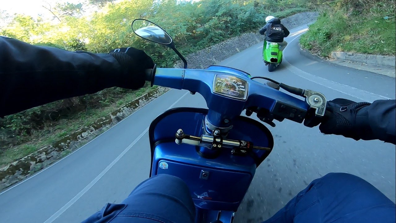 4 MINUTES on board Vespa DEA - Niculin93