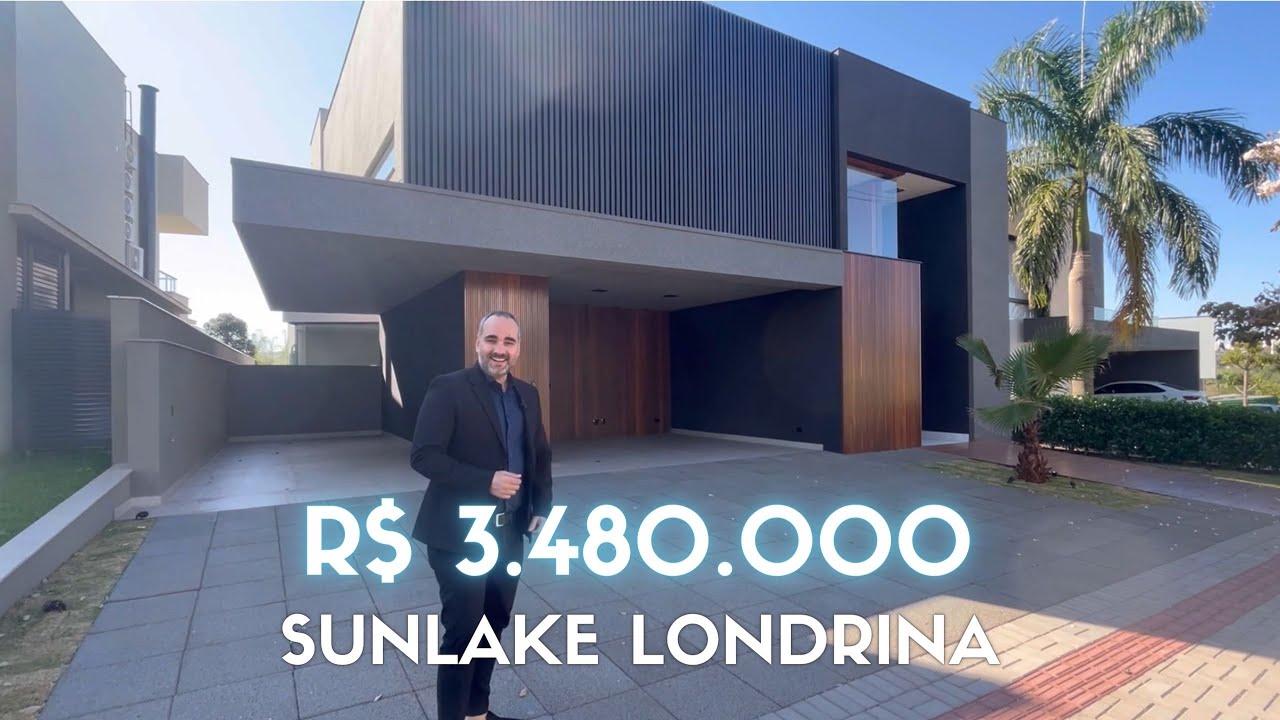 [VENDIDA] Belíssima casa no condomínio SunLake em Londrina, na Zona Sul, próximo ao Catuaí.