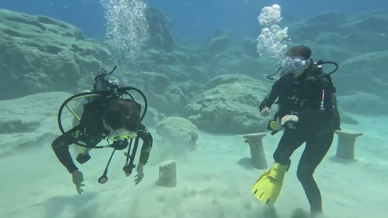 First diving experience at the Green Bay - Cyprus