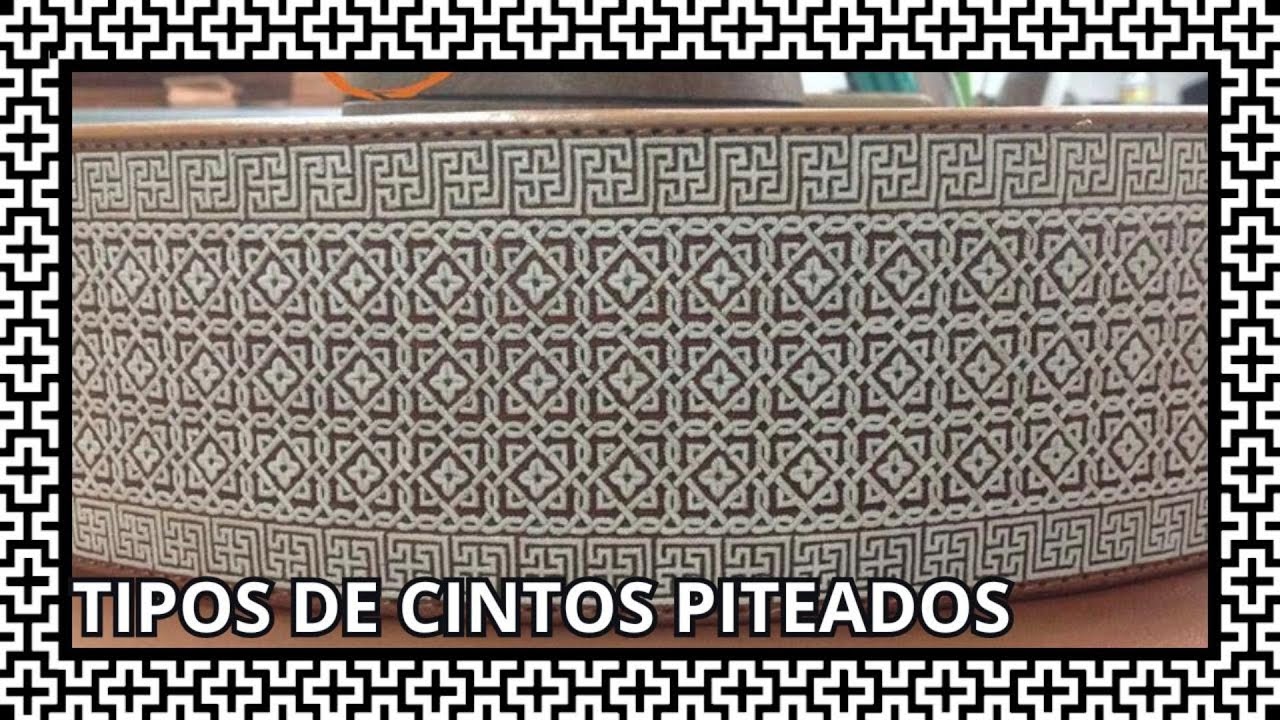 TIPOS DE CINTOS PITEADOS No.3 | MÁS QUE UN ACCESORIO