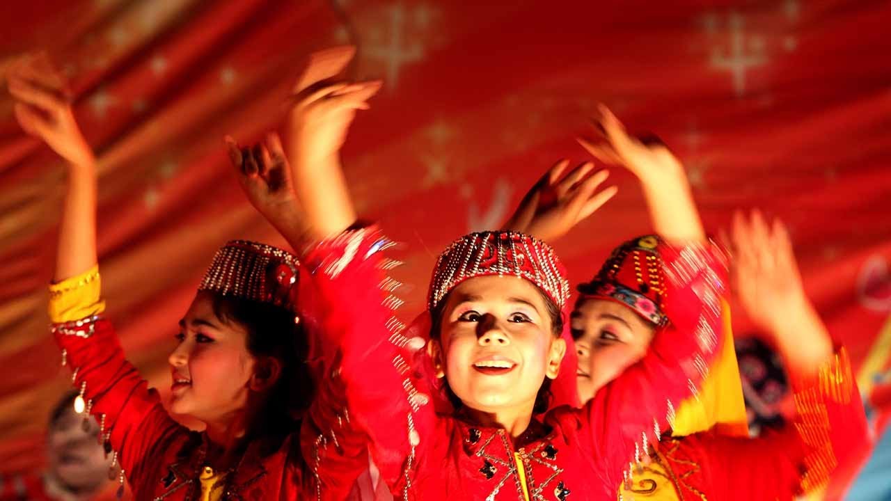 Young dancers preserving the diverse culture of Xinjiang