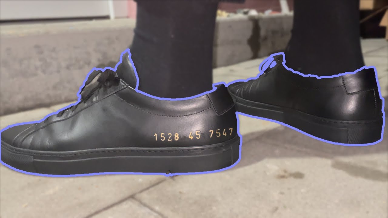 The Black Common Projects Shoe Review + On Foot