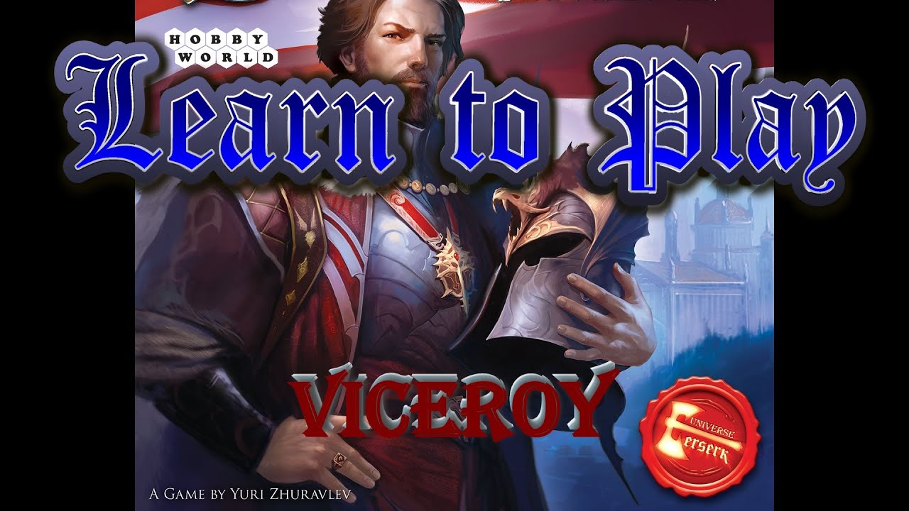 Learn to Play Viceroy video 2: End game and Scoring