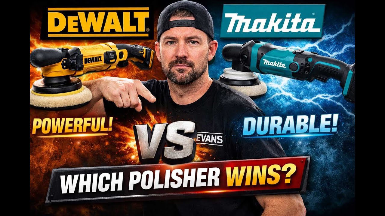 Dewalt против Makita: Лучший инструмент для полировки и детейлинга (тест 2026 года!)
