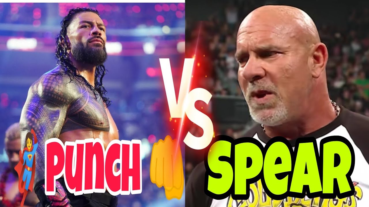 Goldberg vs Roman Reigns🔥🔥 Comparison Video// Two greatest legend of WWE 🔥🔥 Two Spear king 👑 of WWE