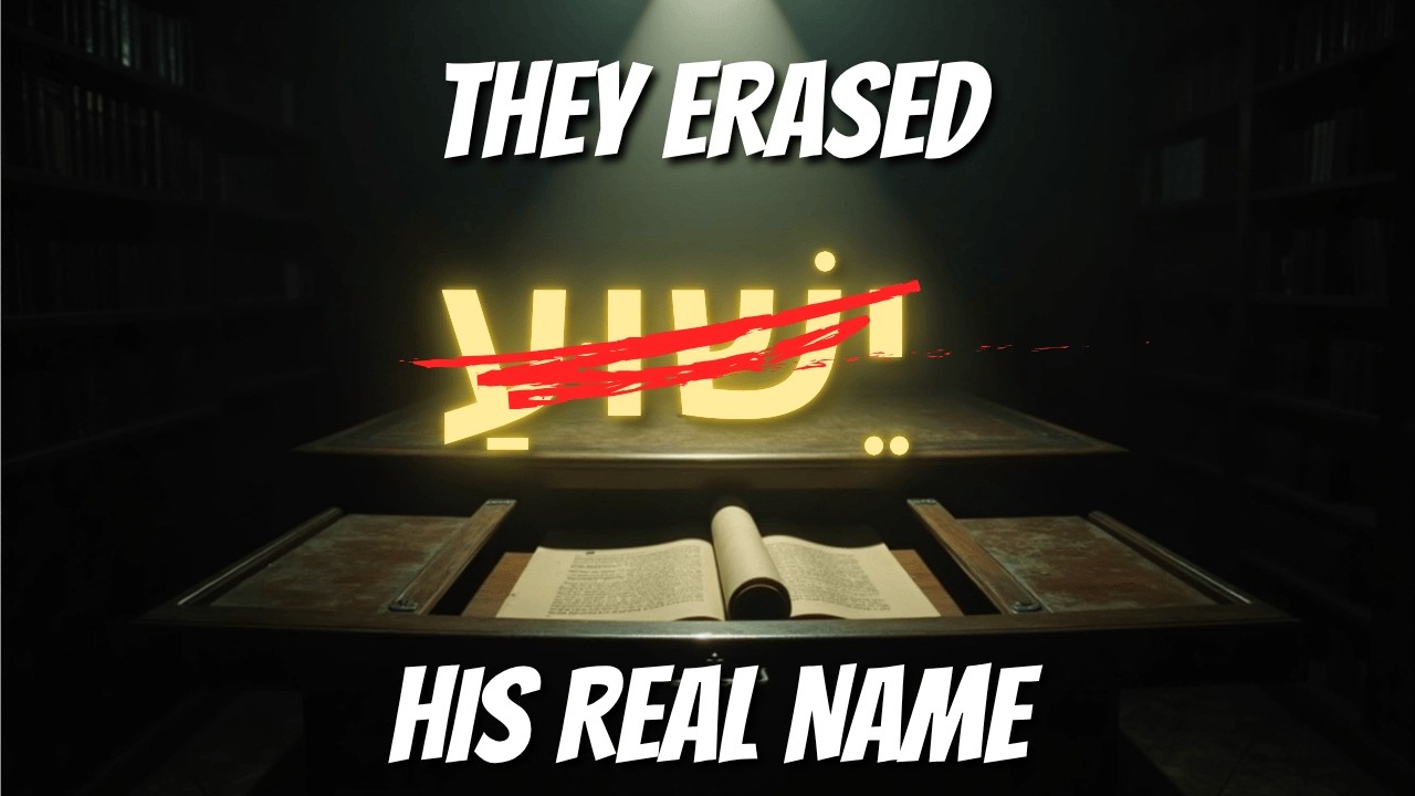 The 2,000-Year Cover-Up of the Messiah's Real Name (Yeshua)