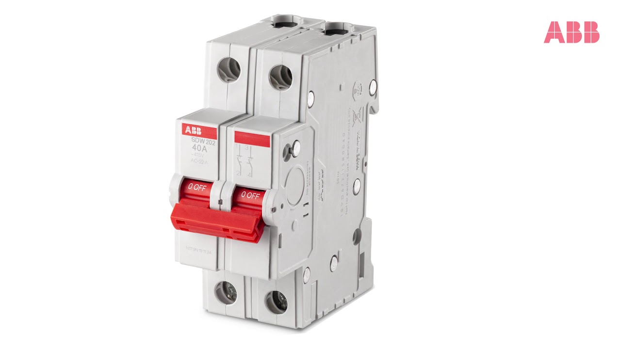 ABB Formula DIN Rail MCB, RCCB and Isolator Product Video