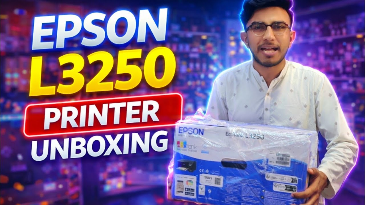 Epson EcoTank L3250 Unboxing & Honest Review | Mobile Printing Test + Setup Guide 🤩