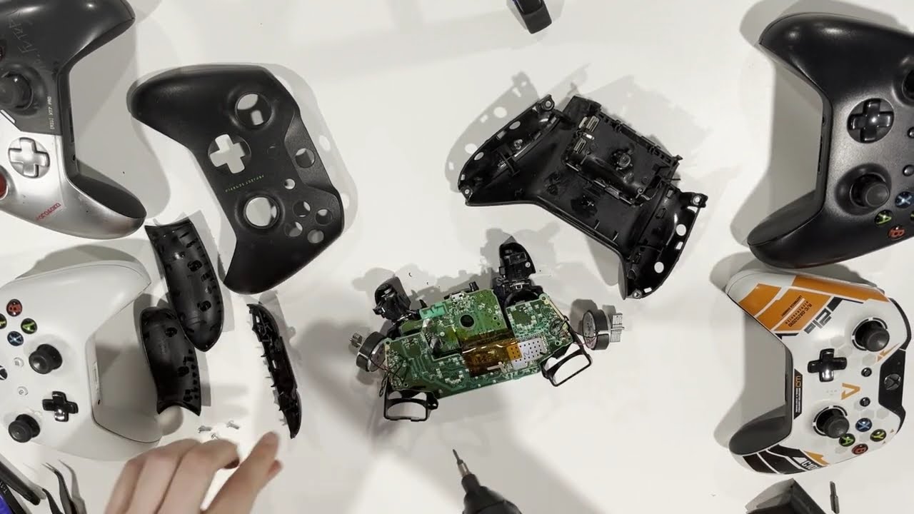 Project Scorpio Xbox One Controller Fix Clean Assemble Long Version
