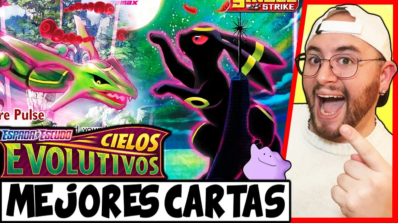 ❤️Las MEJORES CARTAS de CIELOS EVOLUTIVOS ❤️(Evolving Skies) - Review Set Pokémon