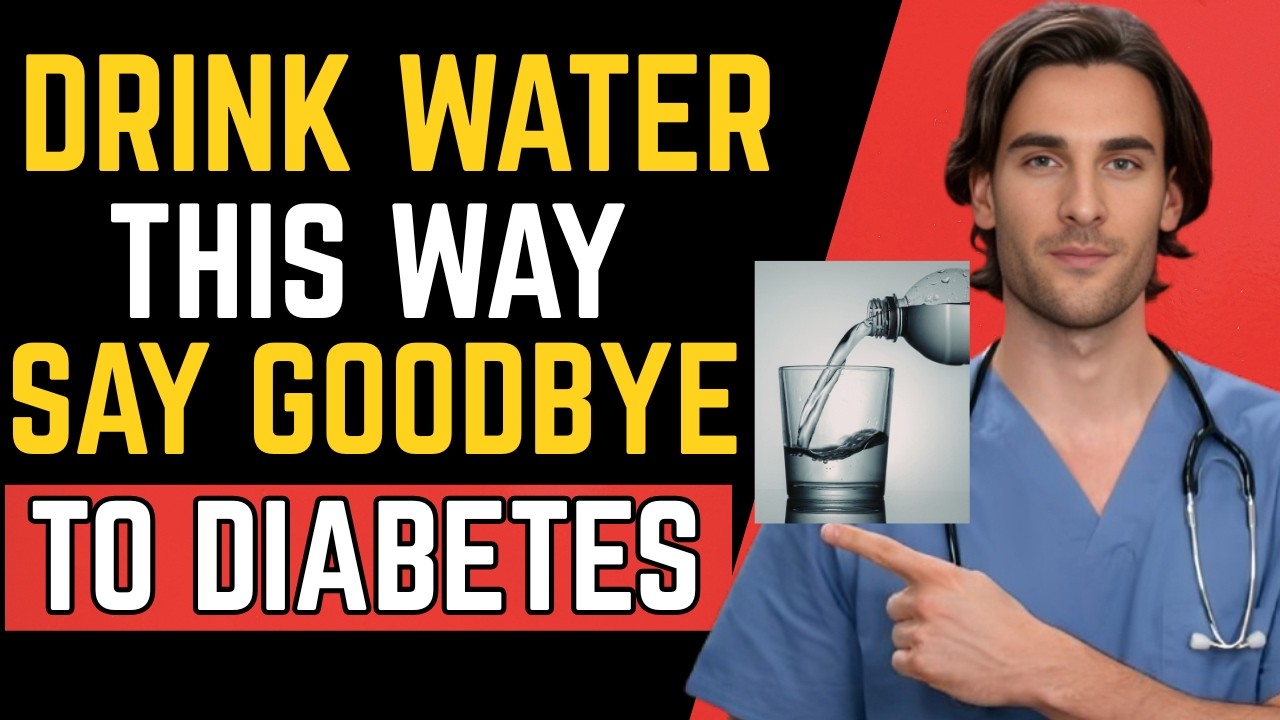Doctor Explains: How Seniors Should Drink Water to Support Blood Sugar and Diabetes Health