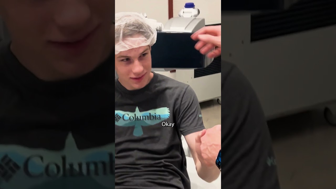 Father gets to witness the magic of LASIK with his son.