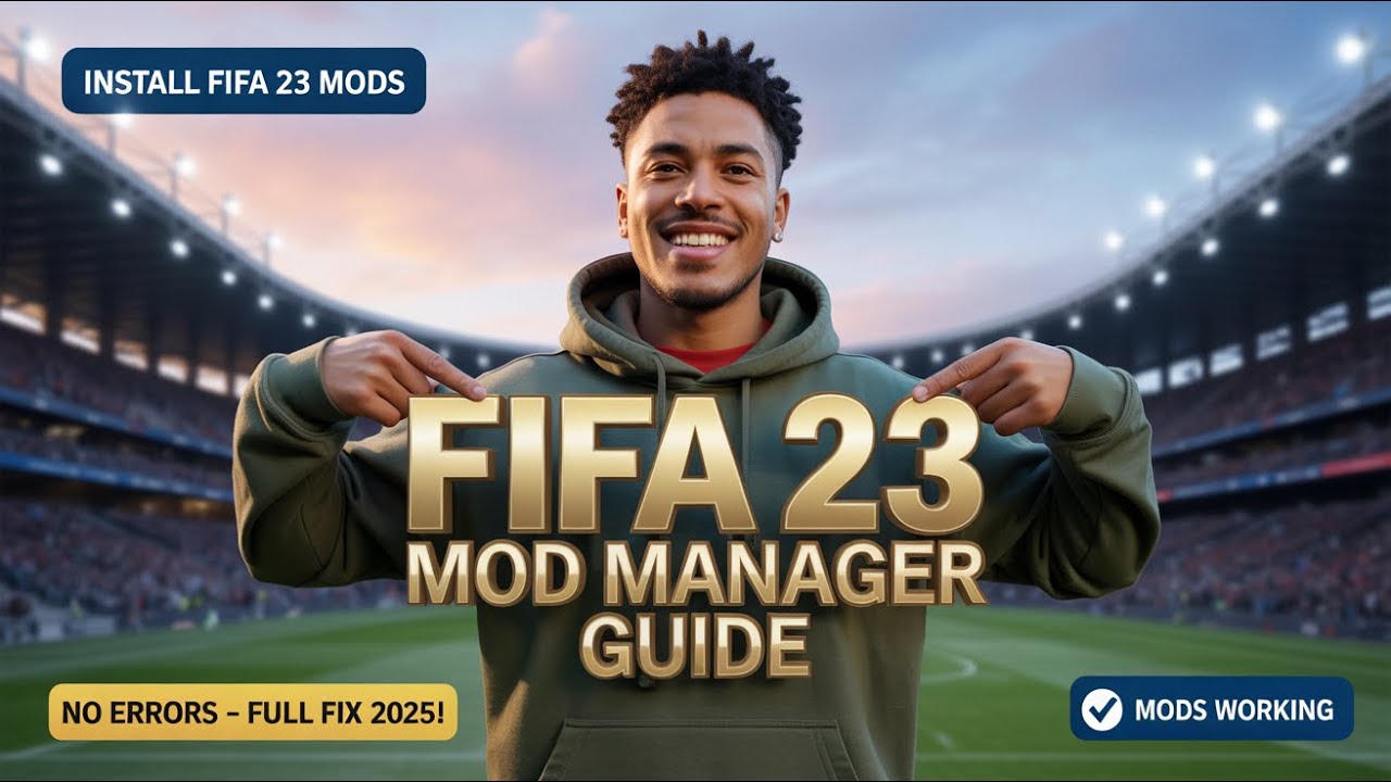 Как установить любой мод в FIFA 23 (полное руководство по менеджеру модов | 2025)