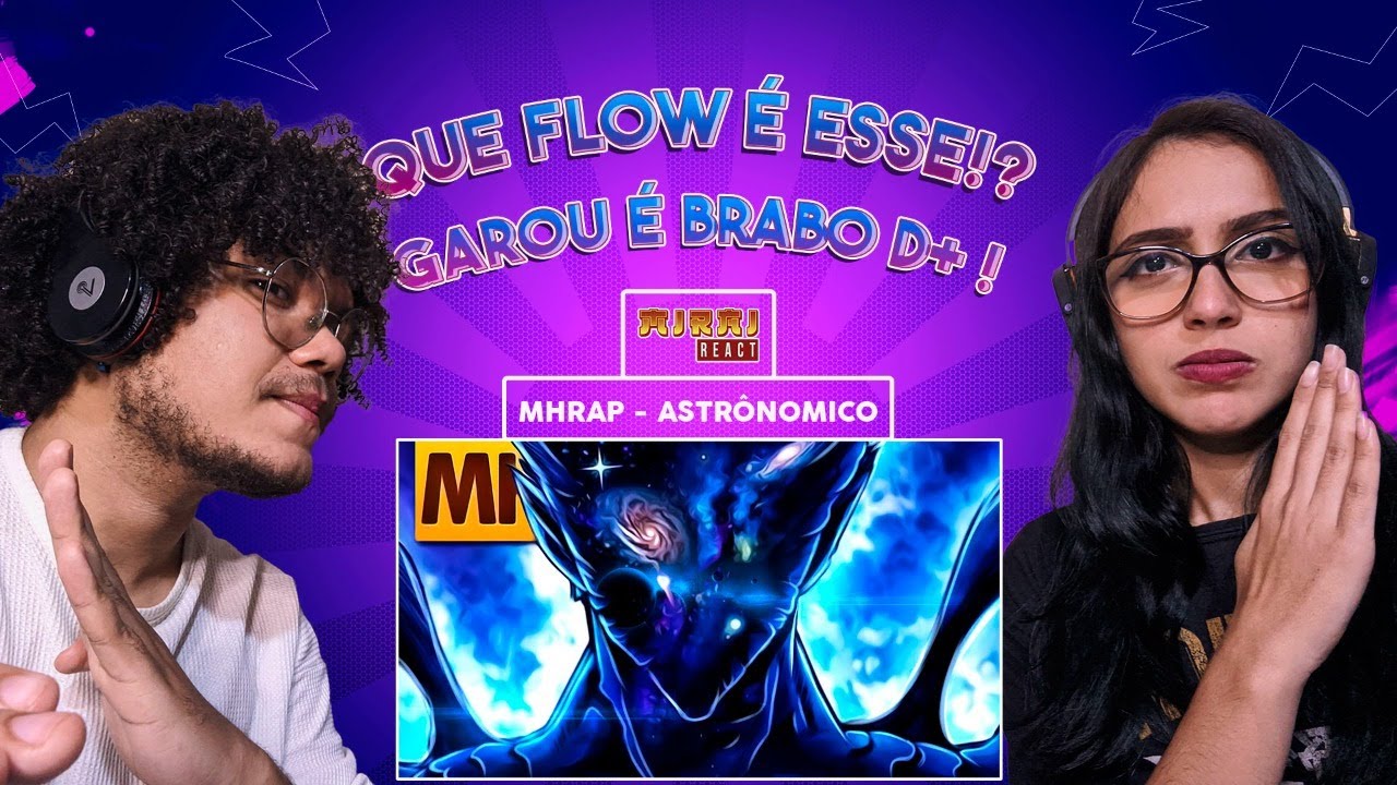 REACT // Vibe Garou - ASTRON&Ocirc;MICO 🌌 (One Punch Man) | Prod. Sidney Scaccio | MHRAP