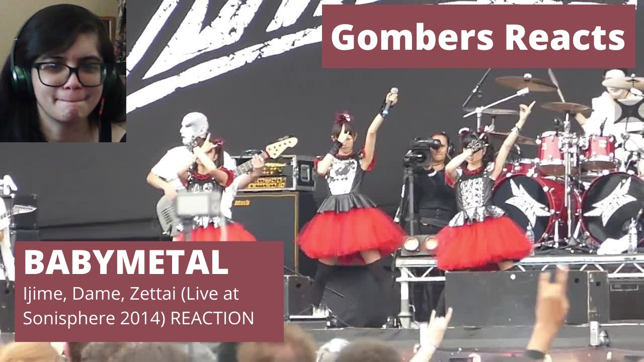 BABYMETAL Ijime, Dame, Zettai (Sonisphere 2014 Performance) REACTION | Gombers Reacts