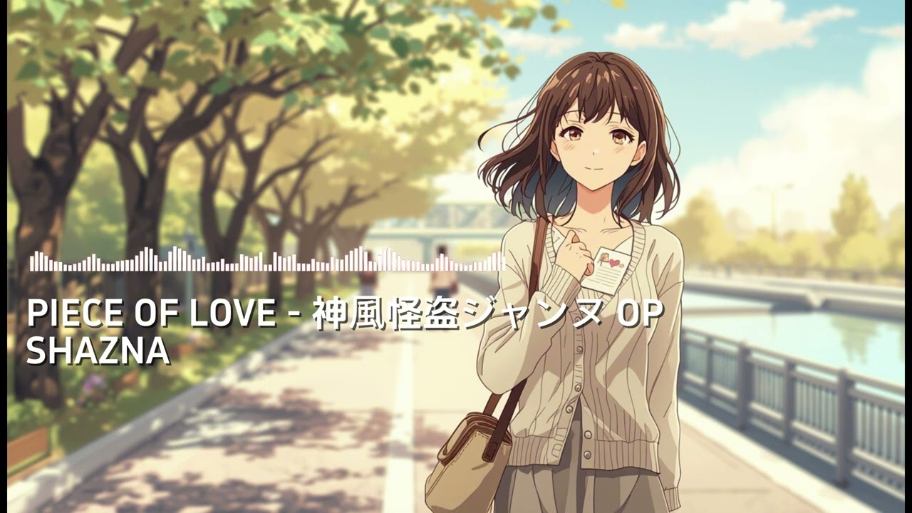 《神風怪盗ジャンヌ OP-PIECE OF LOVE》#SHAZNA #AI cover #女子搖滾樂團 #二次創作歌曲 #coversong #suno #非營利