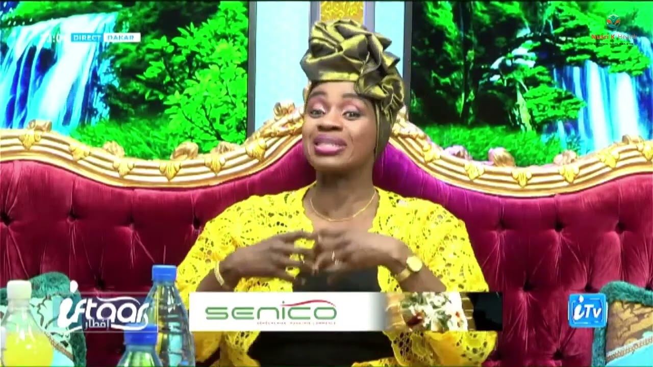 Iftaar itv du 13/04/2023 avec Coach Codou Kebe.