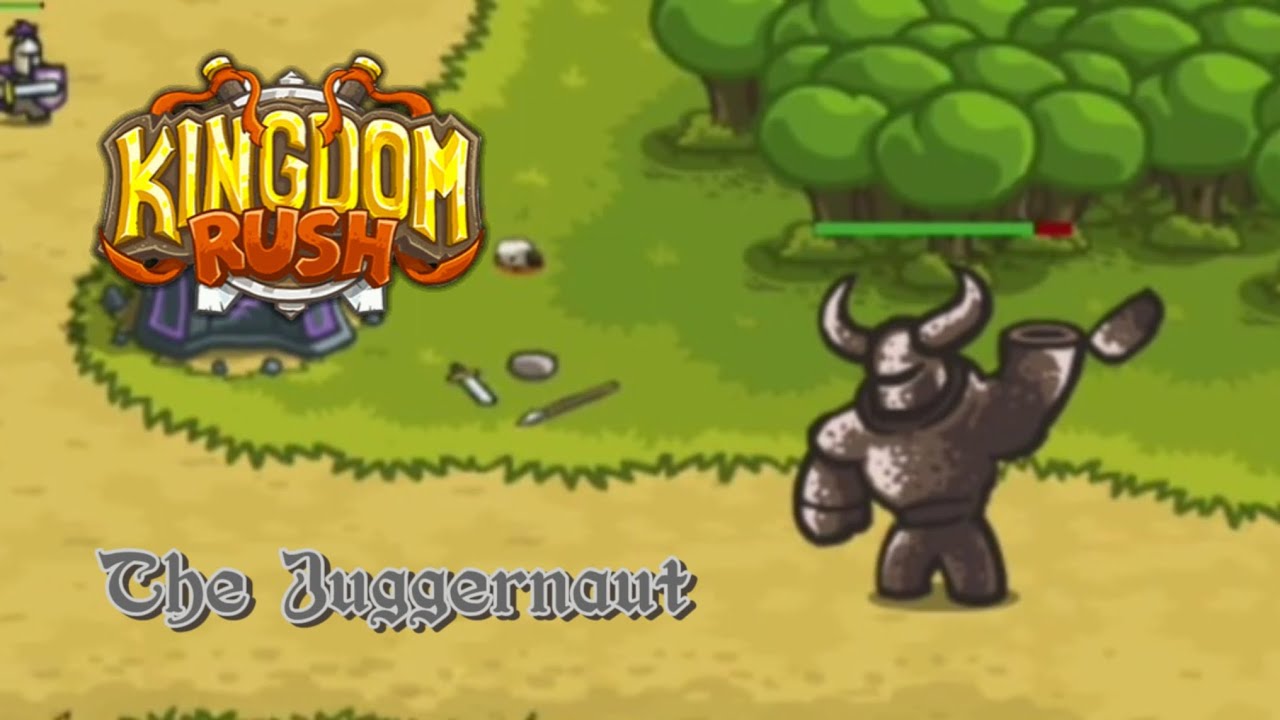 Kingdom Rush - Boss - The Juggernaut [Hard Mode, 20 Lives, All 3 Stars]