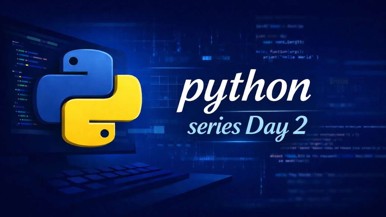 Variables and it'S rules | Python Series | Day - 2