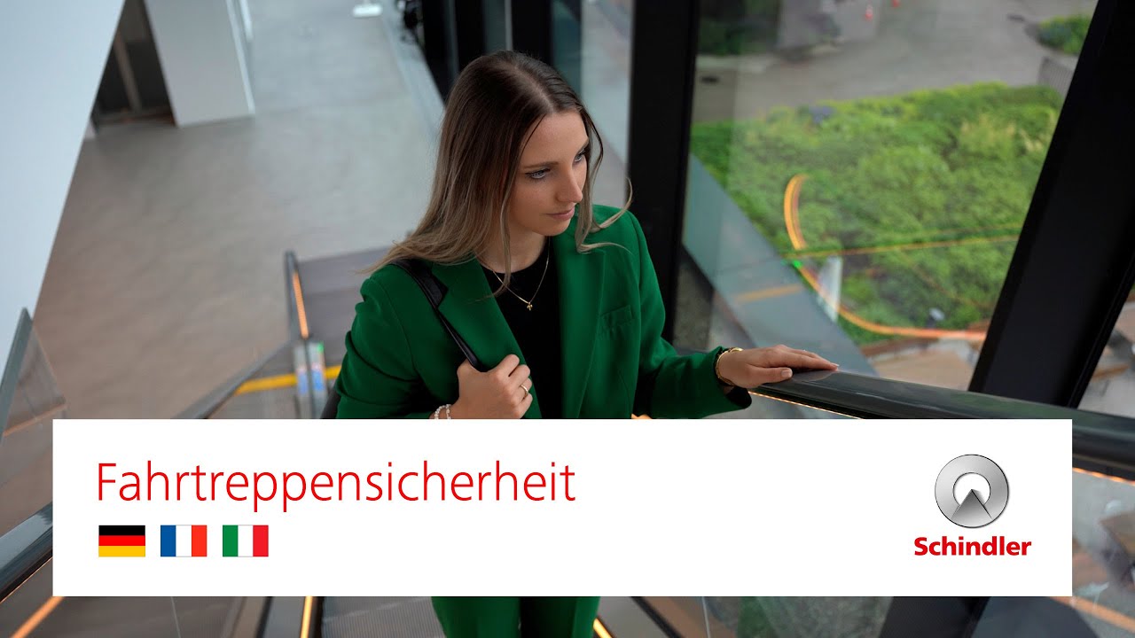 Fahrtreppen sicher nutzen: 10 Schindler Safety-Tipps für jede Situation