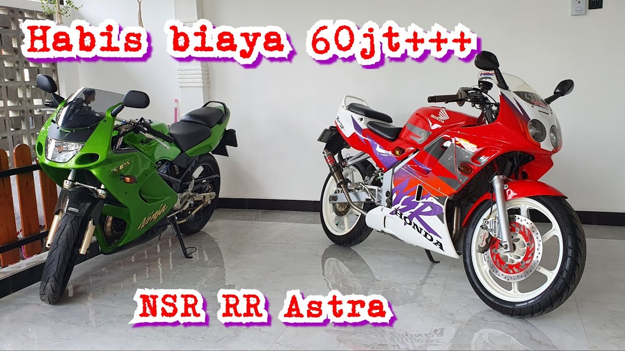 Review Modifikasi Honda NSR RR Astra || Kupas tuntas biaya Restorasi dan Modifikasi