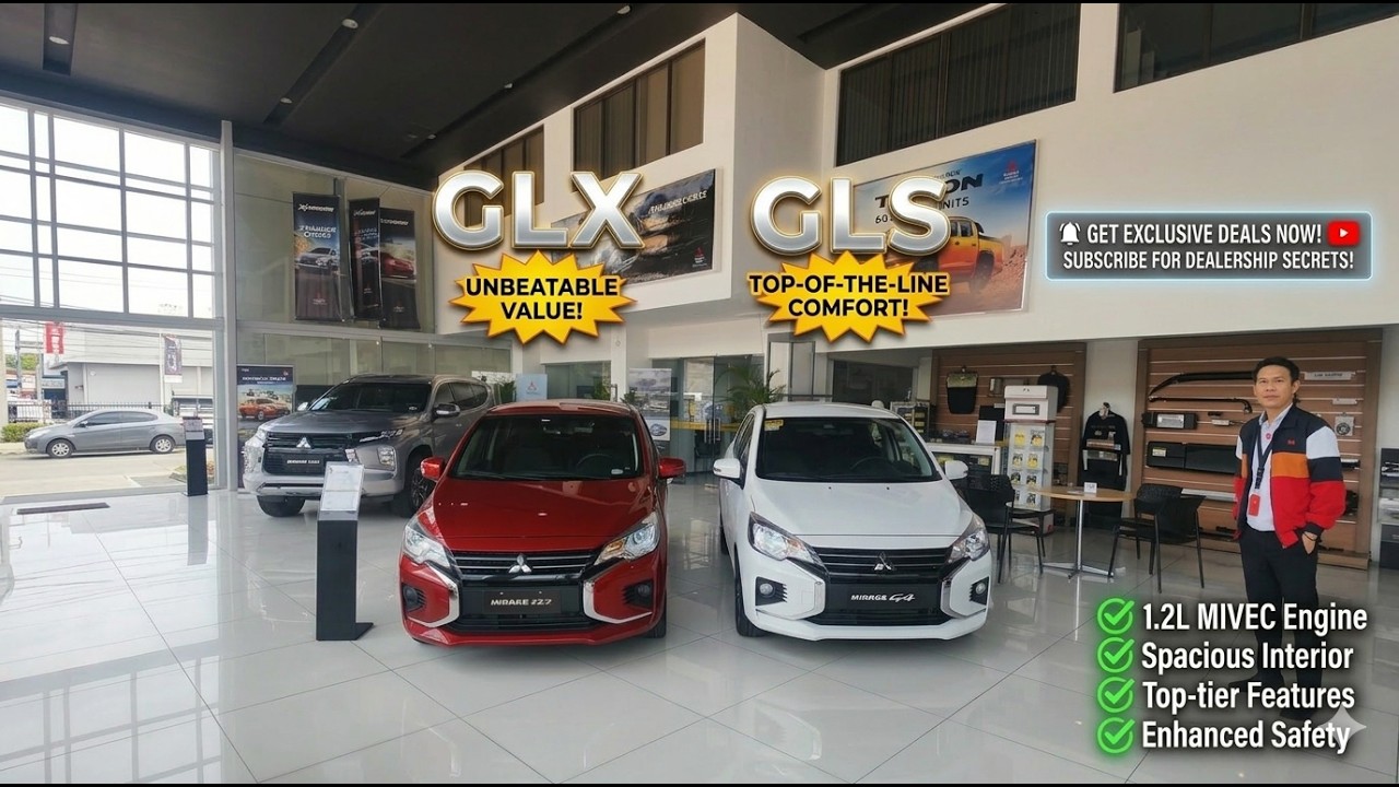 2026 MIRAGE G4 Ano mas maganda  GLS OR GLX Graphite Gray, and Silver.