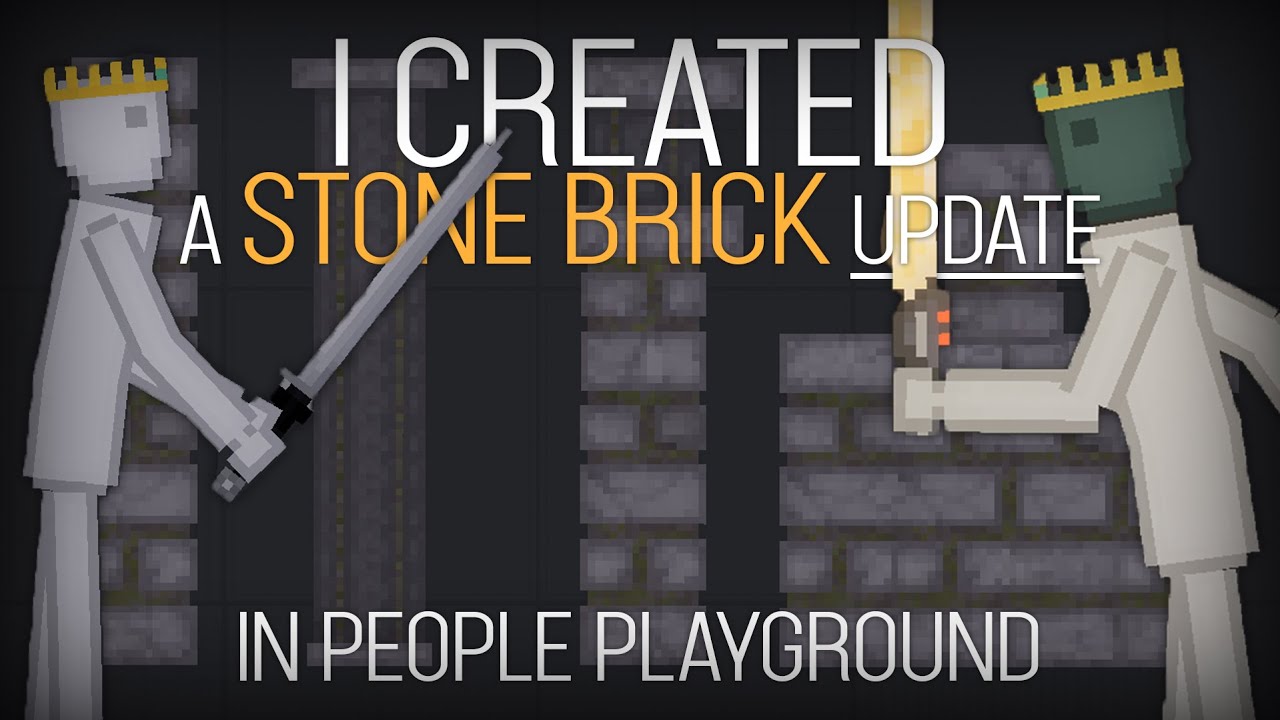 I created a MOD to create a cool CASTLE! People Playground