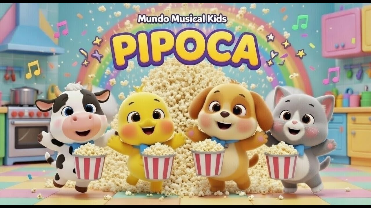 Pipoca  | Música Infantil Divertida e Dançante | Mundo Musical Kids