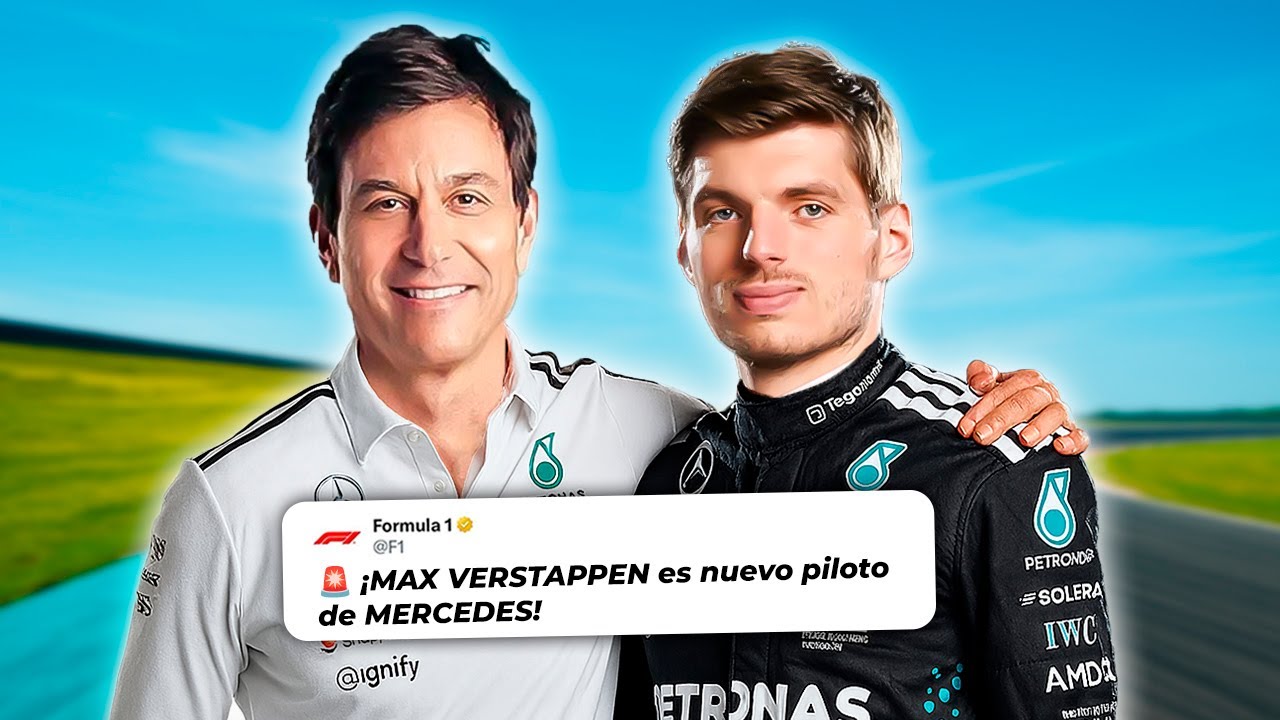 ¿Y si Verstappen corriese con Mercedes? Lo simulé