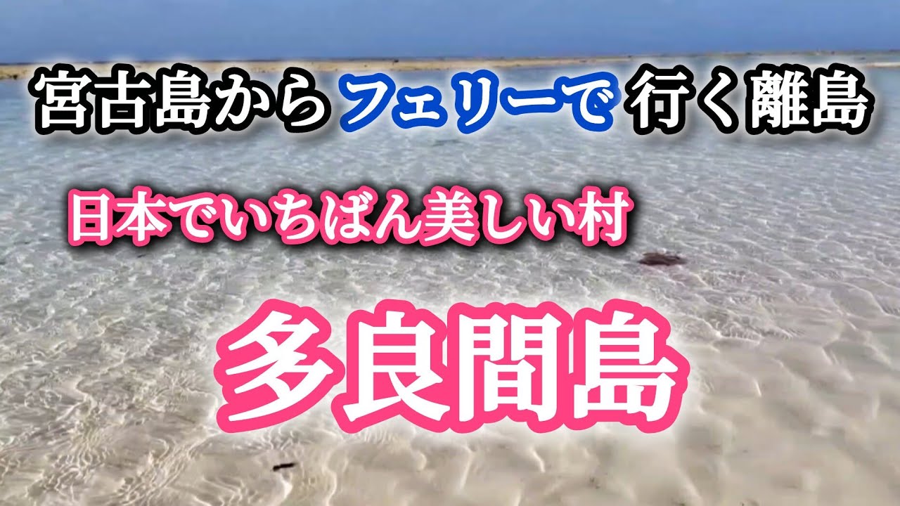 【宮古島】海ガメ/スコール/おすすめスナック/ゆんたく【多良間編】