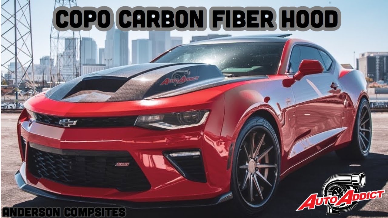 Anderson Composites Copo Carbon Fiber Hood Gen 6 SS Camaro!!