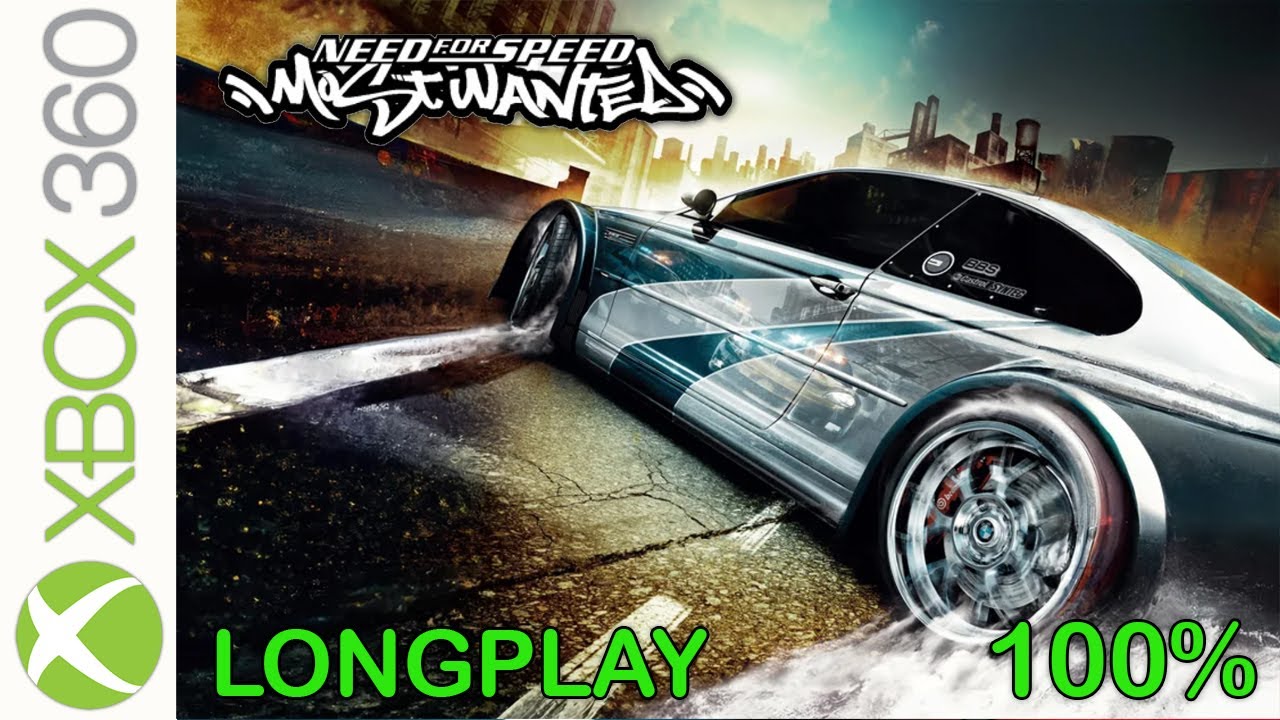 Need for Speed: Most Wanted (2005) - Longplay | Xbox 360 [100% - Career Mode + Challenge Series]