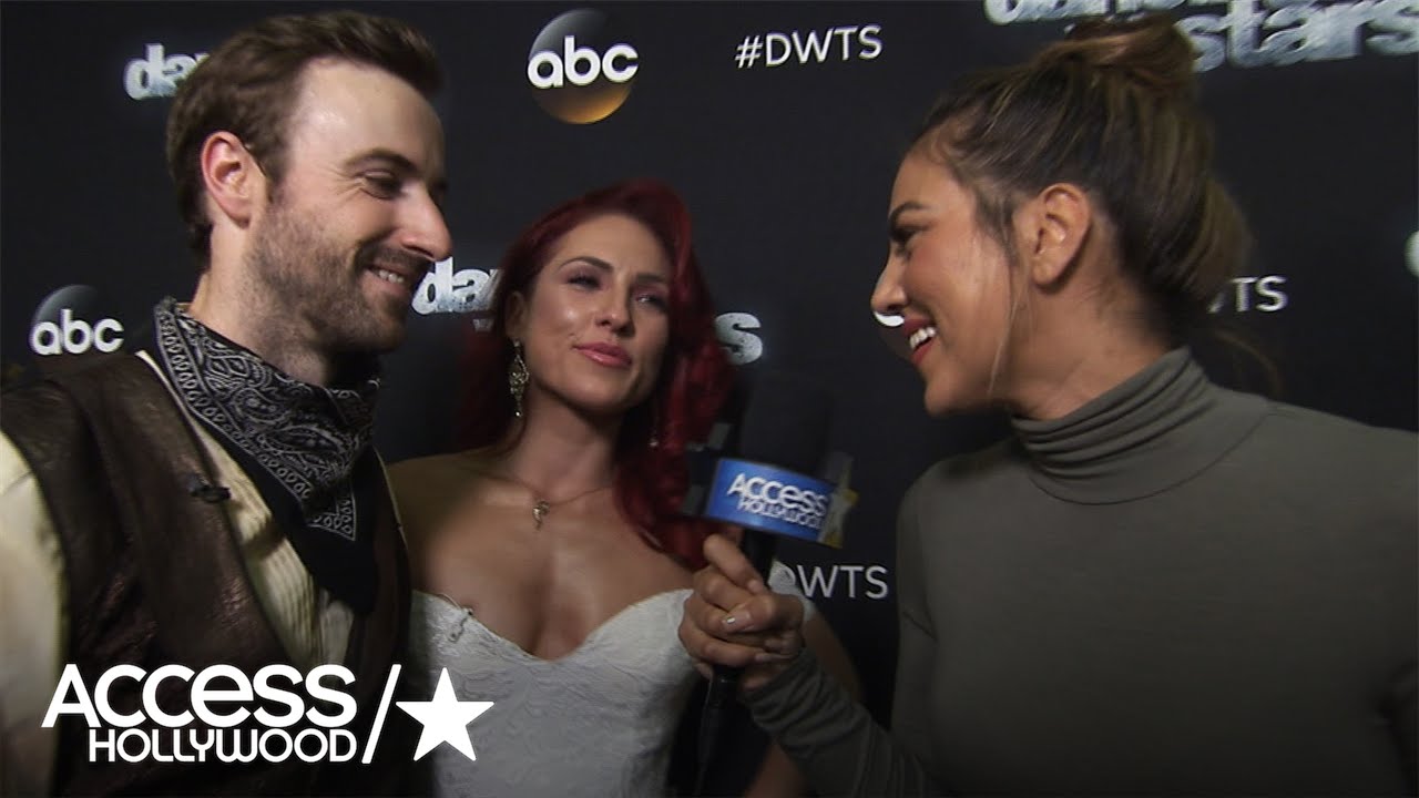 'DWTS': Sharna Burgess On How Hard It Was To Sit Out Of Dancing With James Hinchcliffe During Week 9