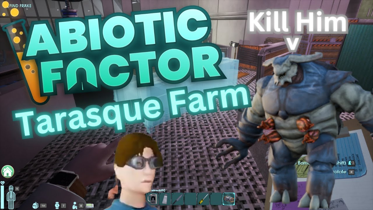 How To Farm The Tarasque - Abiotic Factor