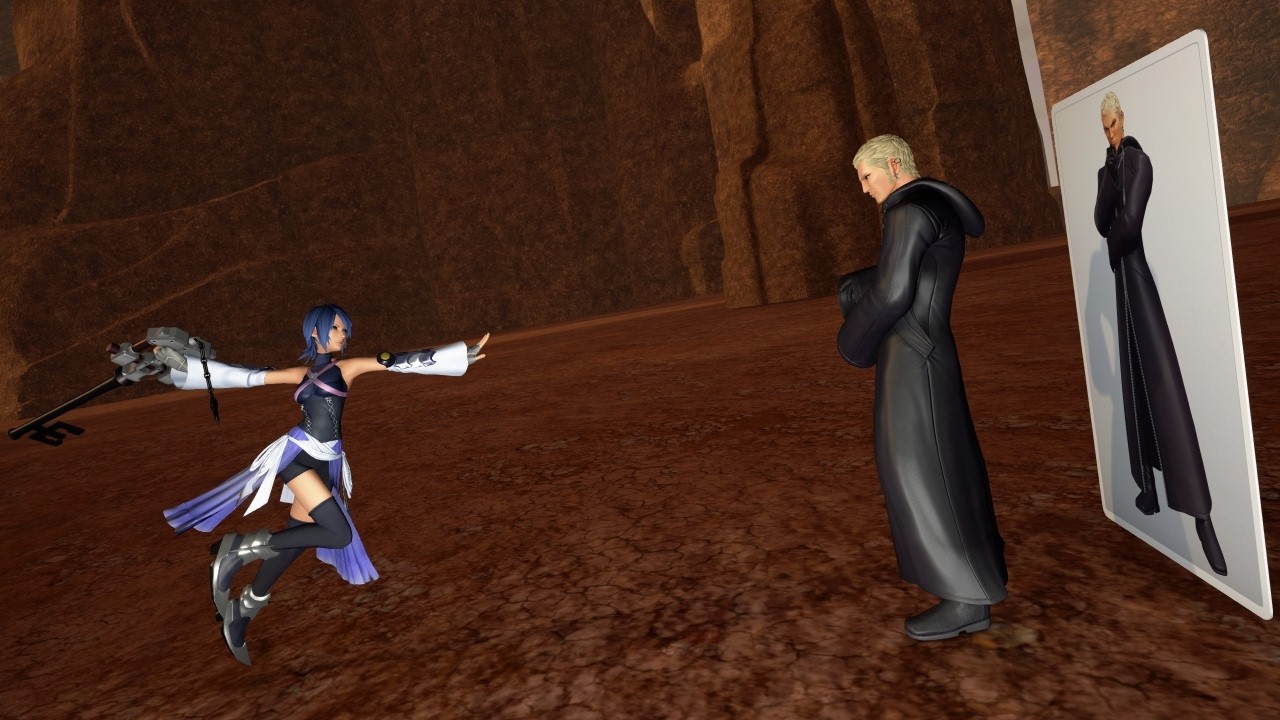 KH3 MODS: Aqua vs Luxord. (No Damage) (Critical Mode)