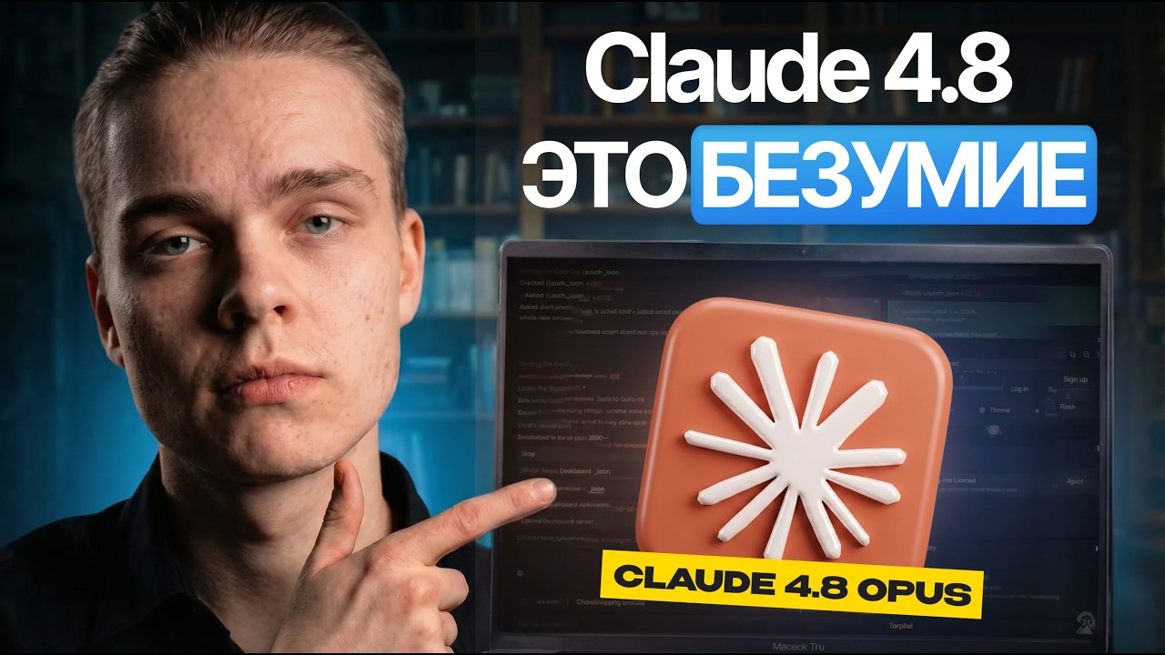 Claude Code СТАЛ НЕУДЕРЖИМ - Армия Агентов Делает Всё Сама (Opus 4.8)
