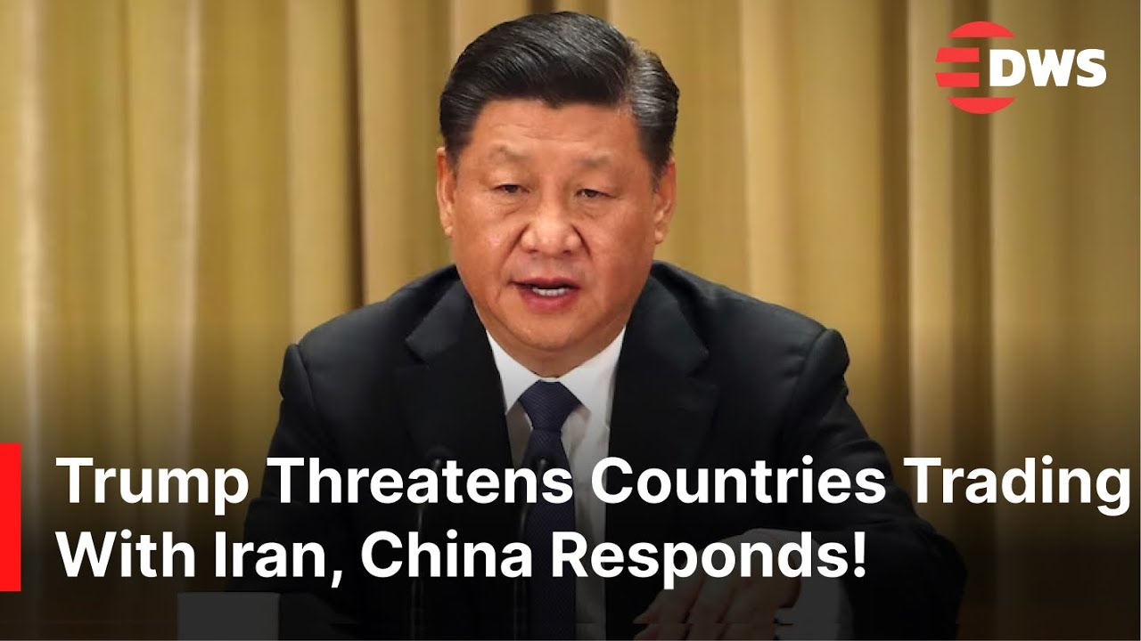 FULL REMARKS: China Responds to Trump's Warning of 25% Trade Penalty for Doing Trade With Iran |AC1Z