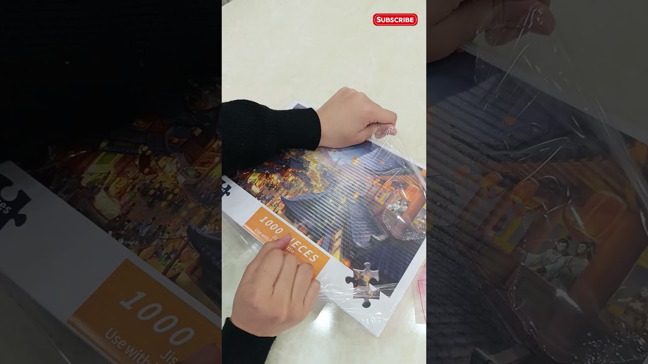 Unboxing a 1000-Piece Jigsaw Puzzle &ndash; Ready for the Challenge!