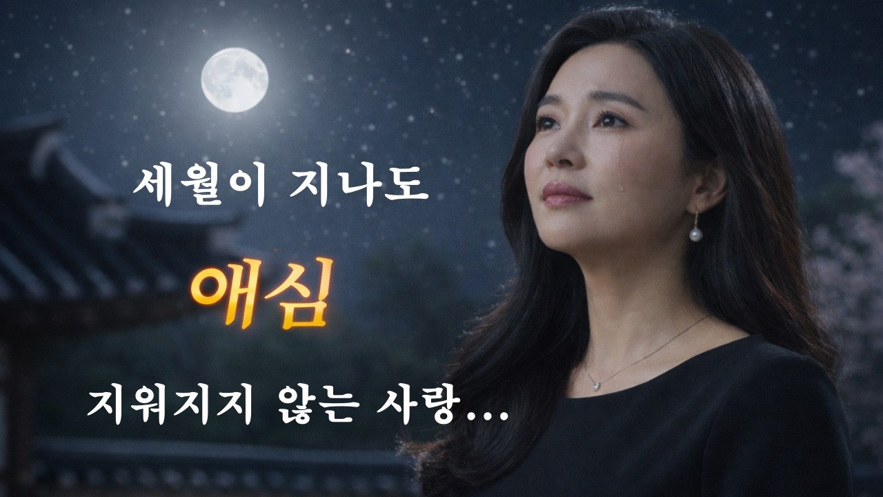 세월이 지나도 지워지지 않는 사랑…〈애심〉｜정통트롯 감성 뮤직비디오 #애심 #KTROT #정통트롯 #감성트롯 #트롯뮤비