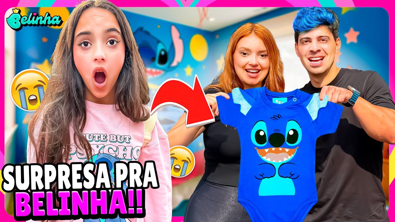 LUA E VINIBUG TEM UMA SURPRESA INCRÍVEL PARA CONTAR PARA A BELINHA
