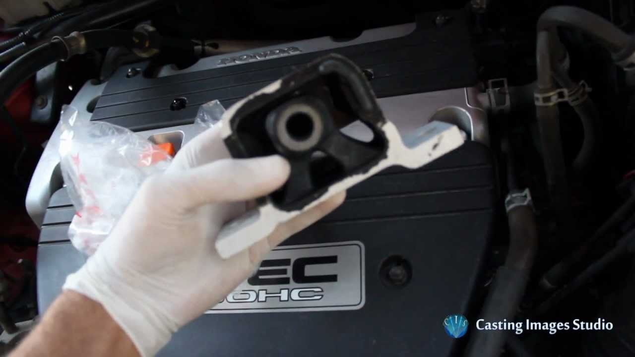 Как заменить опору двигателя Honda Element