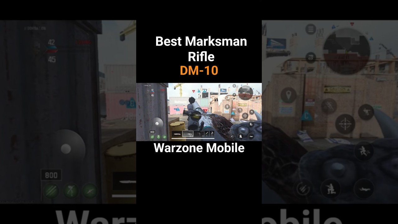 Best Warzone Mobile Marksman Rifle (DM-10) 