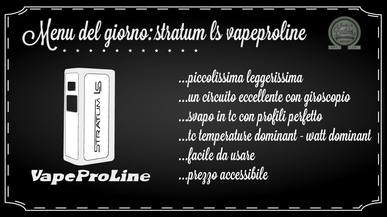 piccolissima leggerissima circuito starplat: statum LS vapeproline recensione emiliabuilder ita