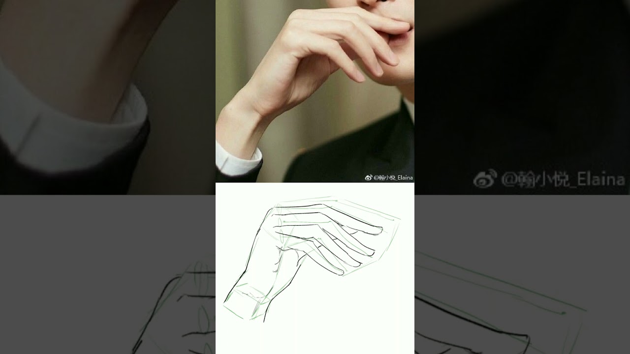 Hands Practice Tutorial |  Beginners | Anime style Portraits | 