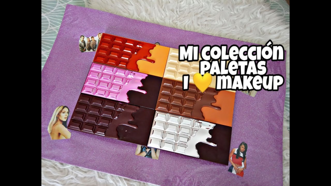 Mi colección de paletas I HEART MAKEUP | Sugarfall´s World