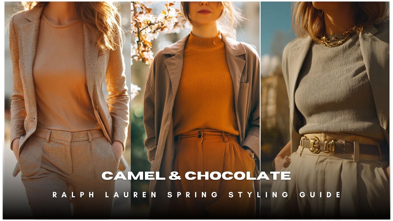 🍪 Camel & Chocolate 🧥 Ralph Lauren Spring Styling Guide