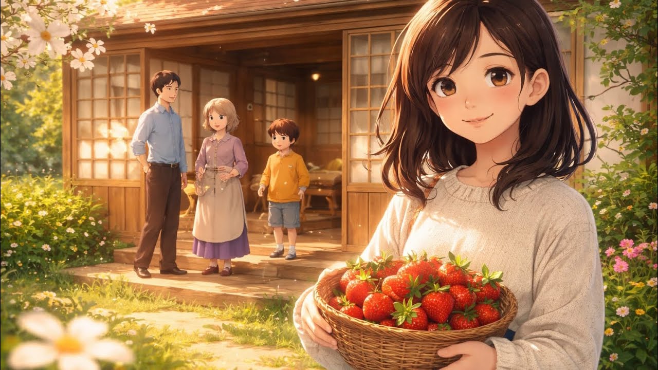 The Perfect Family Day in an Old Wooden House ☀️ || Ghibli Style Video | ASMR Video