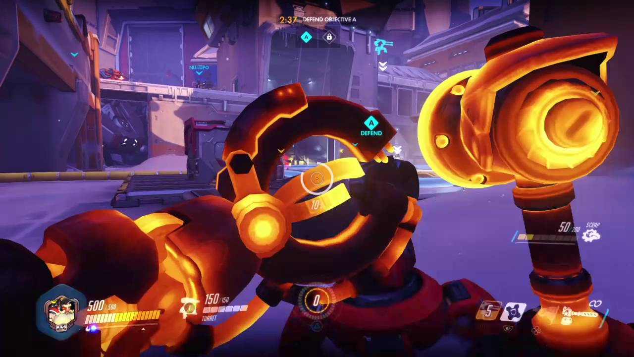 Overwatch: Torbjorn Gameplay (Part 1)