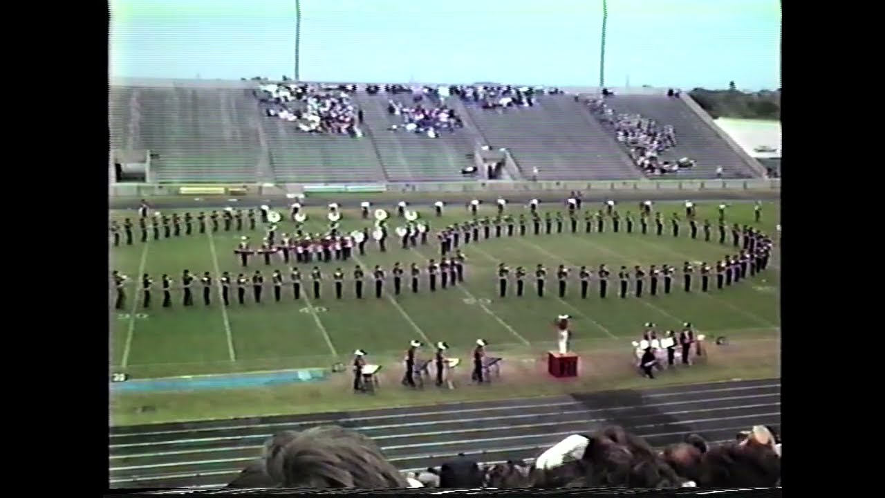 Arlington: Martin High School Band 1987 - UIL 5A State Marching Contest Prelims